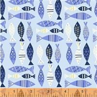 Seaside- Fish- Blue